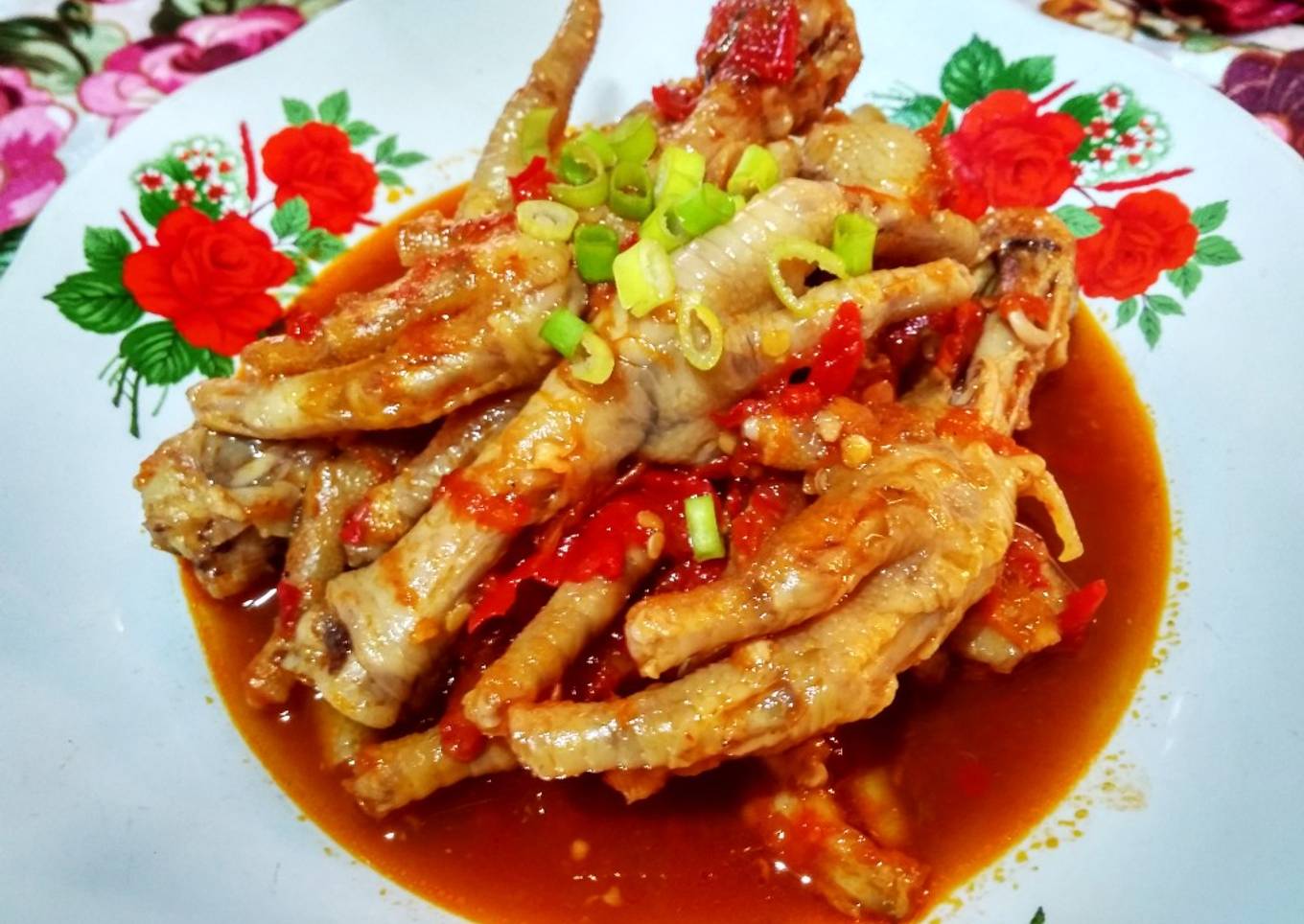 Ceker Ayam Balado