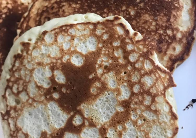 Steps to Prepare Homemade Classic Homemade Pancakes