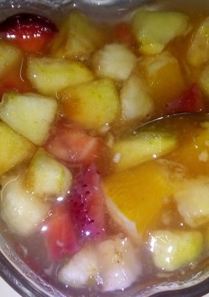 صورة لوصفة سلاطة فواكه