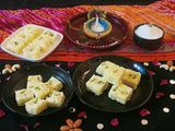 सूखे नारियल की बर्फी
