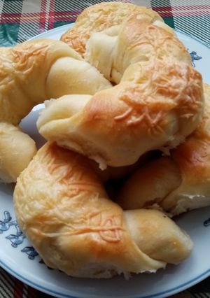 Édesanyám sós kiflije recept fotója