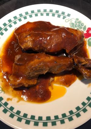 A picture of AMAZING! Bbq Country Style Ribs.
