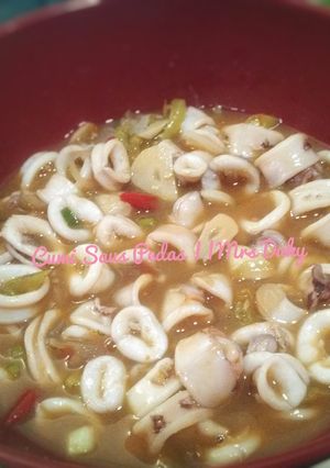 Foto resep Cumi Saus Pedas