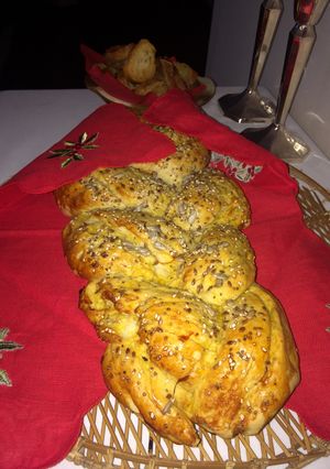 Una foto de Panadería: Pan trenzado para las fiestas