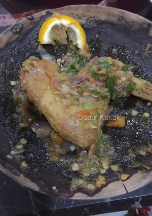 Foto resep Ayam penyet sambel mentah