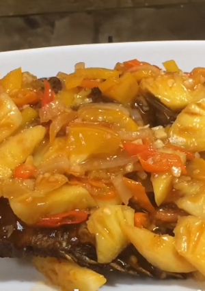 Foto resep Ikan Gurami Saos Asam Pedas Simple
