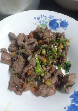 รูปของ เนื้อคั่วพริกเกลือ NaRakMak