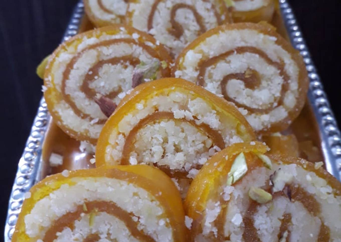 Mango Coconut Rolls