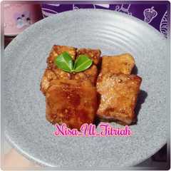 A picture of Tahu dan Tempe bacem manis.