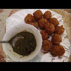 Soyabean ke pakoda A picture of Soyabean ke pakoda.