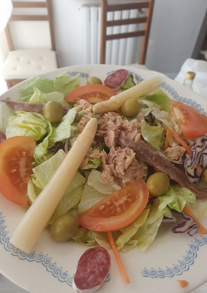 Una foto de Ensalada completa