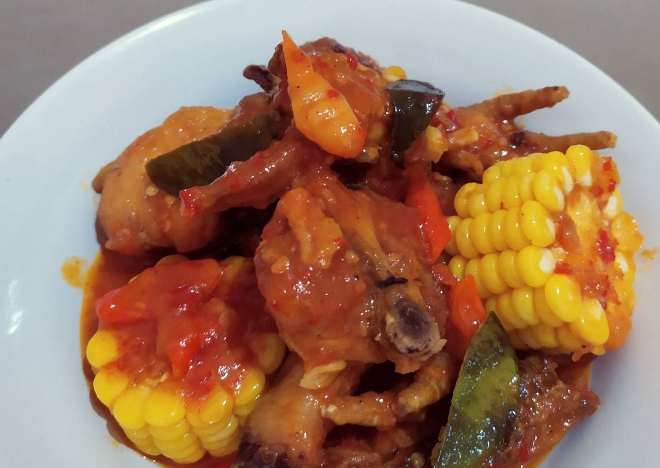 Ayam Goreng saus padang