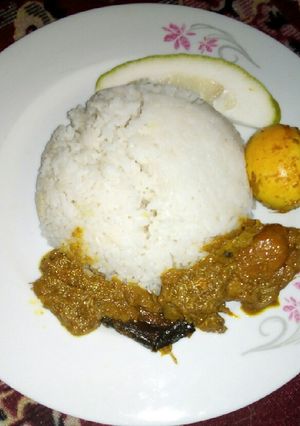 সাদা পোলাও রেসিপির প্রধান ছবি