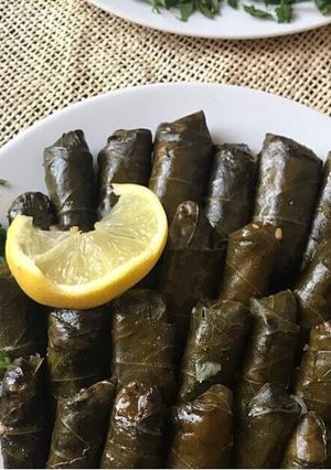 صورة لوصفة محبوب الجميع ورق العنب 🖤