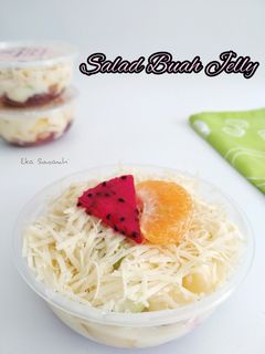Foto resep Salad Buah Jelly