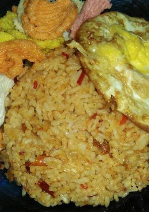 Foto resep Nasi goreng terasi pedas