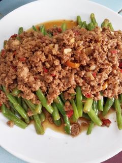 Foto resep Baby Buncis Daging Cincang