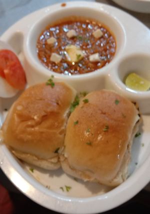 A picture of Tasty pav bhaji.