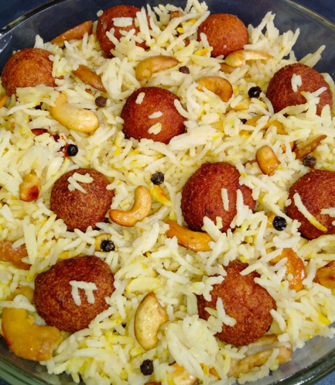 A picture of Moti Pulao - Black Pearl Pulao [ Lost Recipe Of 18th Century ].