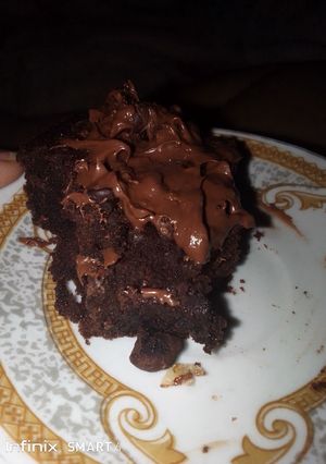 صورة لوصفة كيك شوكولاته بالنوتيلا ☕