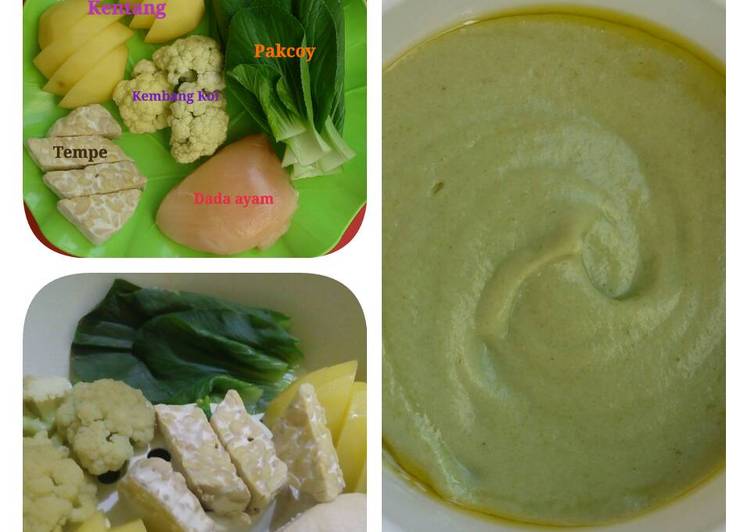 Resep MPASI 8m+ : Burken Ayam 4* + evoo Anti Gagal