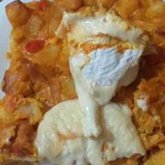 غراتان البطاطا 🥔والسكالوب🐓 وجبنة كامومبير🧀-レシピのメイン写真