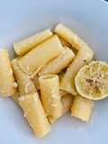Rigatoni mantequilla y limón