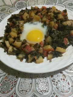 صورة لوصفة شكشوكة السلق 😋