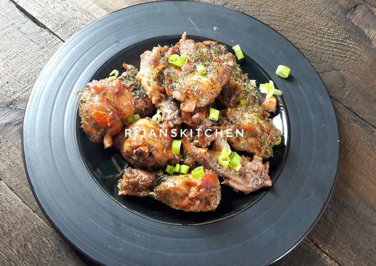 Resep Sweet and Spicy Chicken Wings Anti Gagal