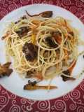 Espaguetis con camagrocs 🍄