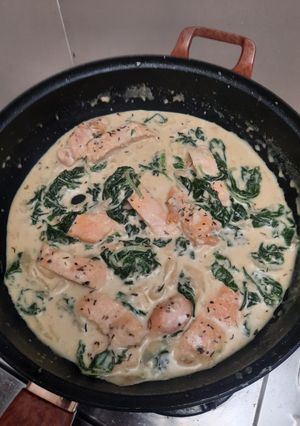 Foto resep Creamy Chicken Spinach