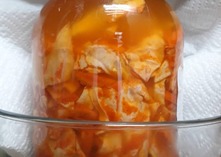 Easiest Way to Prepare Super Quick Homemade Kimchi Batch 2