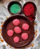 Pink rasgulla