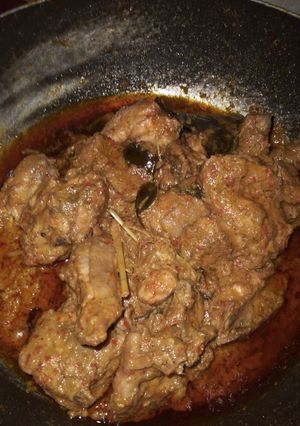 Foto resep Rendang ayam simple