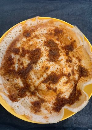 A picture of Barley podi dosa.