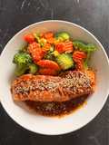 Salmon Saus Lada Hitam
