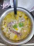 Sopita rápida de pollo con arroz