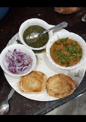 A picture of Pav bhaji.