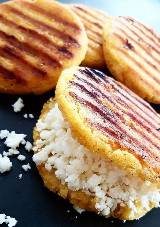 Una foto de Arepa venezolana 🇻🇪
