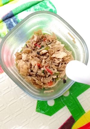 Foto resep Mie goreng telur MPASI 12 bulan +