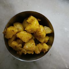 A picture of Jeera Aloo.