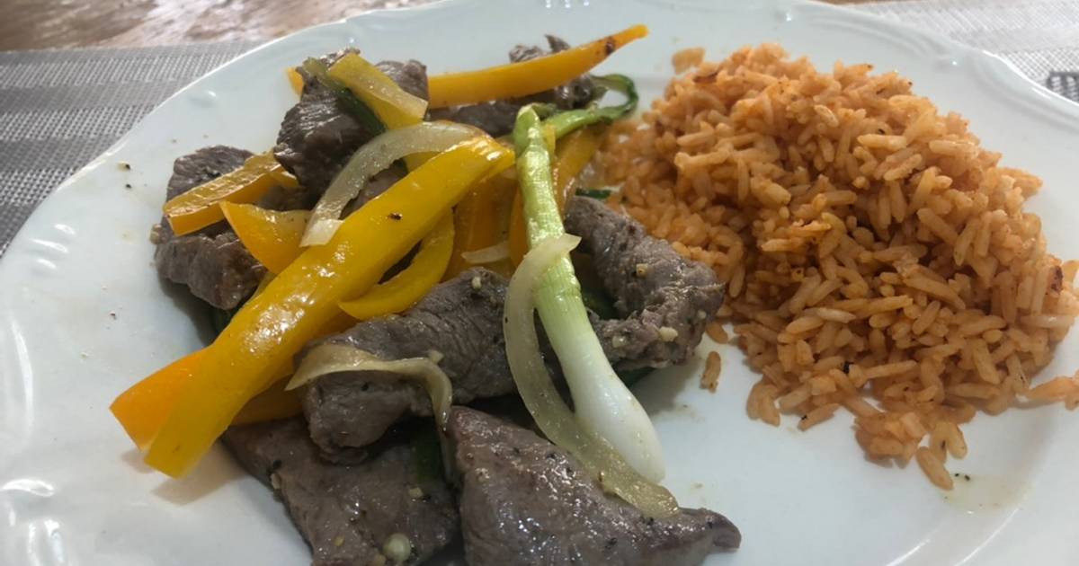 Fajitas de bistec 85 recetas caseras Cookpad
