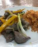 Fajitas de arrachera al estilo Sonorense