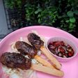Sate Buntel Kambing Sambal Kecap (Khas Solo)