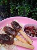 Sate Buntel Kambing Sambal Kecap (Khas Solo)