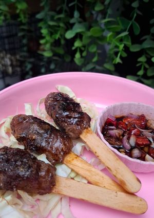 Foto resep Sate Buntel Kambing Sambal Kecap (Khas Solo)