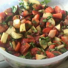 A picture of Fruit Salsa.