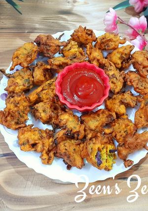 A picture of Red Cabbage Fritters.