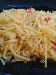 Foto resep Tumis Pepaya Muda/ Kates