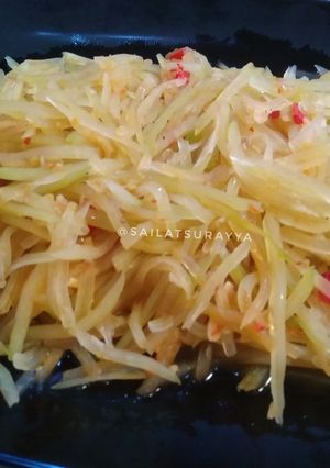 Foto resep Tumis Pepaya Muda/ Kates